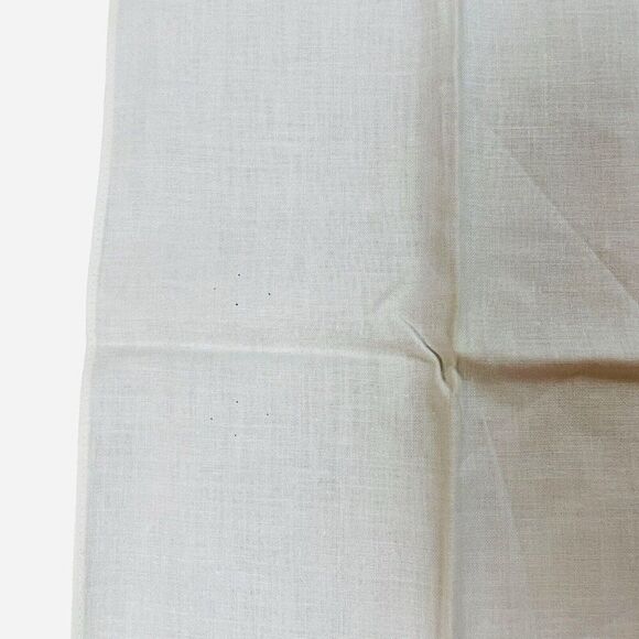 Vintage Pink Flower Linen Tea Towels Set 2 Lace Edge 22x14 Appliqué Embroidered - Picture 7 of 16